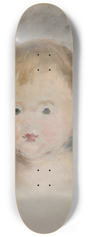 douard Manet - Julie Manet at fifteen months 8.25 inch art skate deck