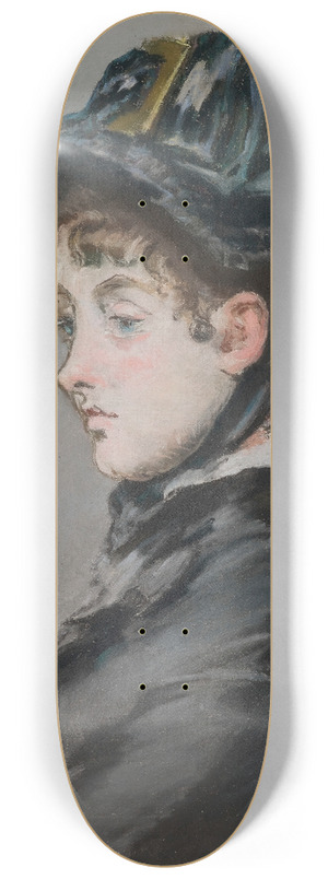 douard Manet - Madame Guillemet 8.25 inch art skate deck