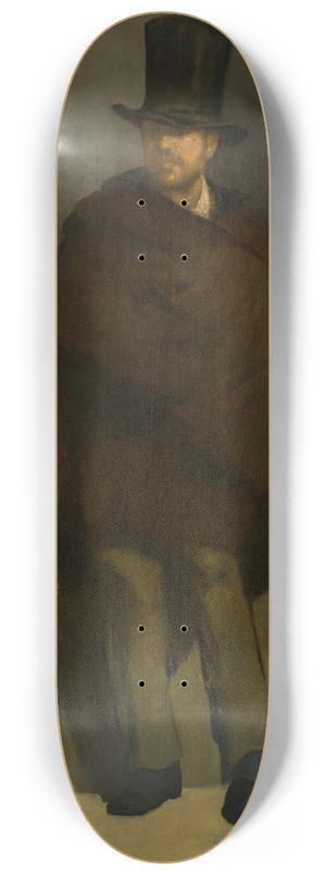 douard Manet - The Absinthe Drinker 8.25 inch art skate deck