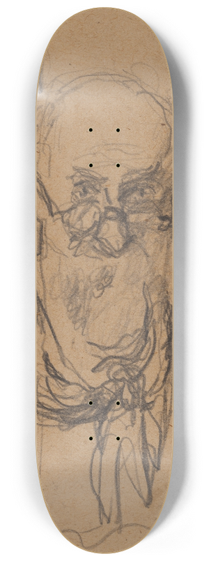 douard Vuillard - Autoportrait 8.25 inch art skate deck douard Vuillard - Autoportrait 8.25 inch art skate deck