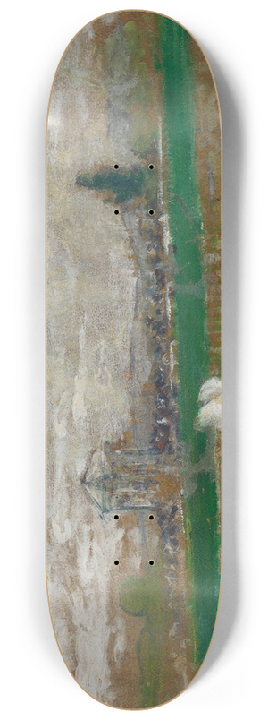 douard Vuillard - Champ de Course 8.25 inch art skate deck douard Vuillard - Champ de Course 8.25 inch art skate deck