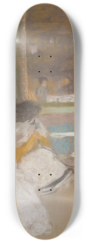 douard Vuillard - Devant Les Pavillons 8.25 inch art skate deck