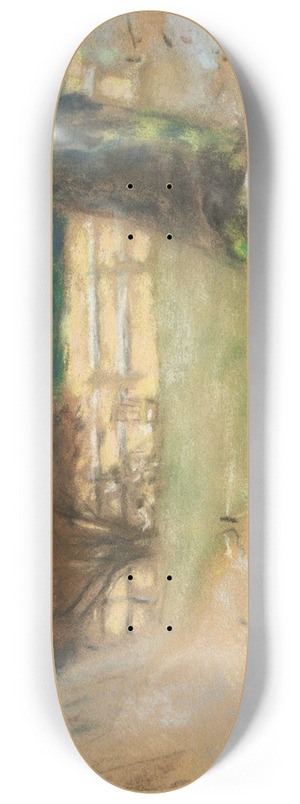 douard Vuillard - La Barrire blanche aux Clayes 8.25 inch art skate deck douard Vuillard - La Barrire blanche aux Clayes 8.25 inch art skate deck