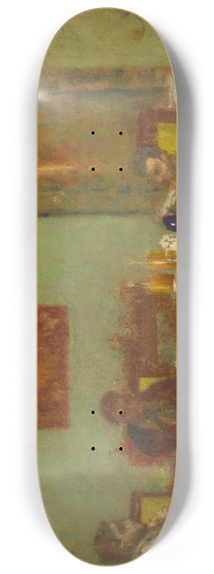 douard Vuillard - La conversation, chez les Natanson  Valvins 8.25 inch art skate deck