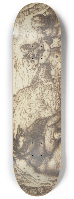 Agostino Carracci - Omnia vincit Amor 8.25 inch art skate deck Agostino Carracci - Omnia vincit Amor 8.25 inch art skate deck