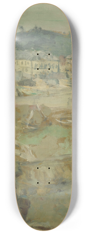 douard Vuillard - Le Petit Port, Honfleur 8.25 inch art skate deck