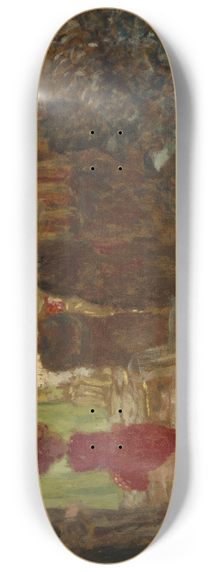 douard Vuillard - Le salon des Hessels, Rue de Rivoli 8.25 inch art skate deck