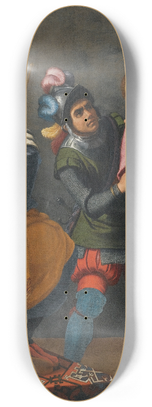 Agostino Ciampelli - Christ Before Pilate 8.25 inch art skate deck
