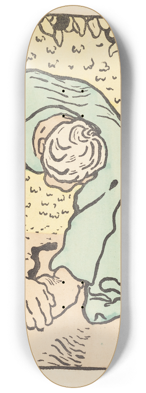 douard Vuillard - Monsieur Bute; Lamant De Sa Femme; La Belle Opration 8.25 inch art skate deck douard Vuillard - Monsieur Bute; Lamant De Sa Femme; La Belle Opration 8.25 inch art skate deck