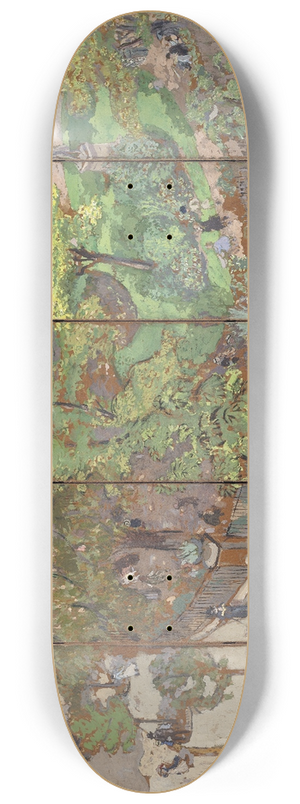 douard Vuillard - Place Vintimille 8.25 inch art skate deck