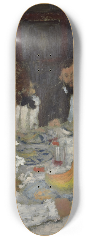douard Vuillard - TheLuncheon 8.25 inch art skate deck