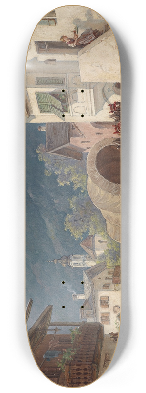 Dsir Thomassin - Rast vor dem Wirtshaus 8.25 inch art skate deck Dsir Thomassin - Rast vor dem Wirtshaus 8.25 inch art skate deck