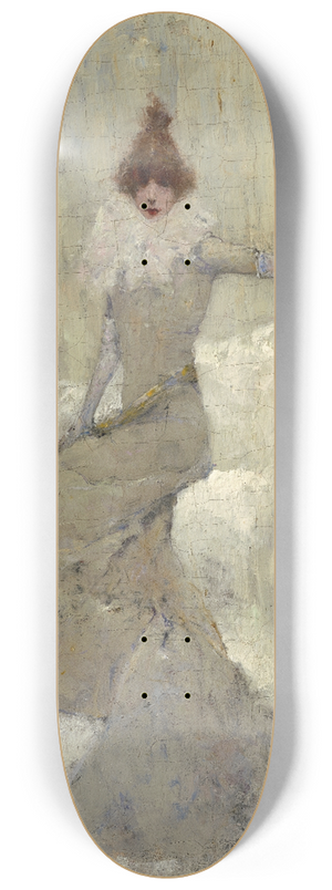 Dudley Hardy - Sarah Bernhardt 8.25 inch art skate deck