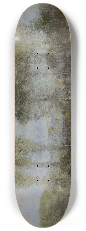 Dwight W. Tryon - Morning in September 8.25 inch art skate deck