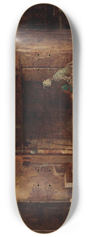 Eastman Johnson - Kitchen at Mount Vernon 8.25 inch art skate deck
