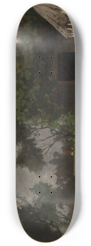 Eastman Johnson - The BackFence 8.25 inch art skate deck