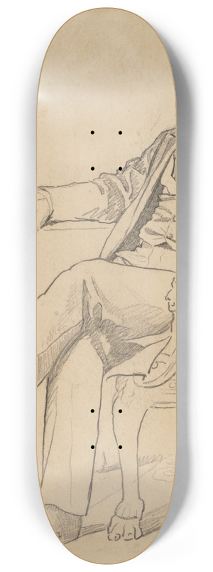 Eastman Johnson - William Henry Vanderbilt 8.25 inch art skate deck