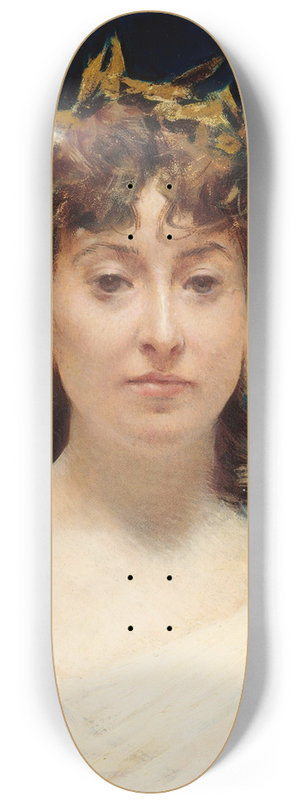 Aim Morot - Julia Bartet (1854-1941), socitaire de la Comdie-Franaise 8.25 inch art skate deck
