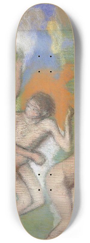 Edgar Degas - Aprs le bain, trois femmes nues 8.25 inch art skate deck
