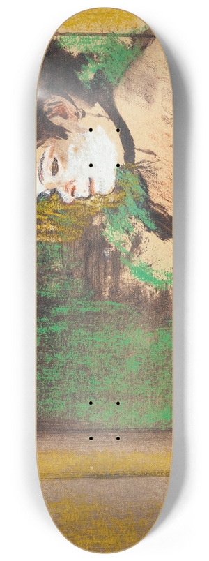 Edgar Degas - Chanteuse De Caf-Concert 8.25 inch art skate deck