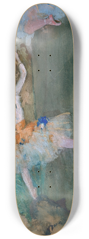 Edgar Degas - Dancer Onstage 8.25 inch art skate deck