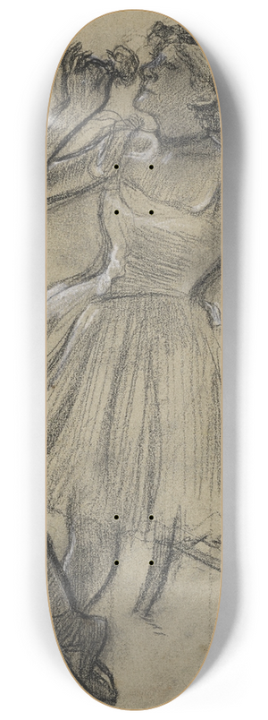 Edgar Degas - Danseuse la rose 8.25 inch art skate deck