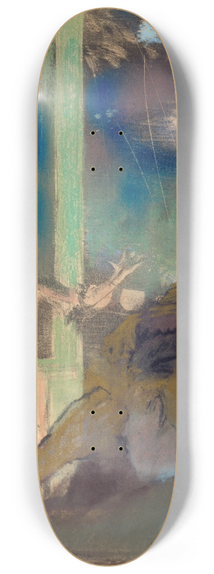 Edgar Degas - Mademoiselle Bcat at the Caf des Ambassadeurs 8.25 inch art skate deck