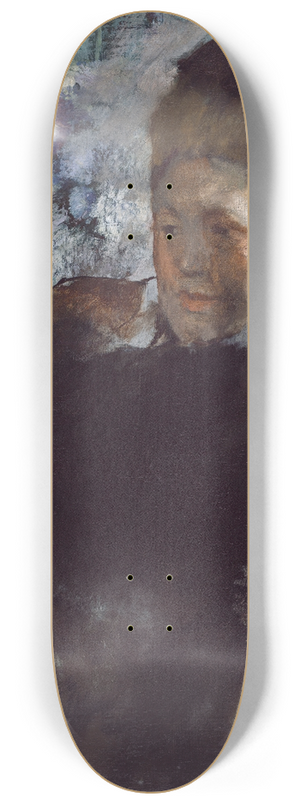 Edgar Degas - Portrait of a Woman 8.25 inch art skate deck