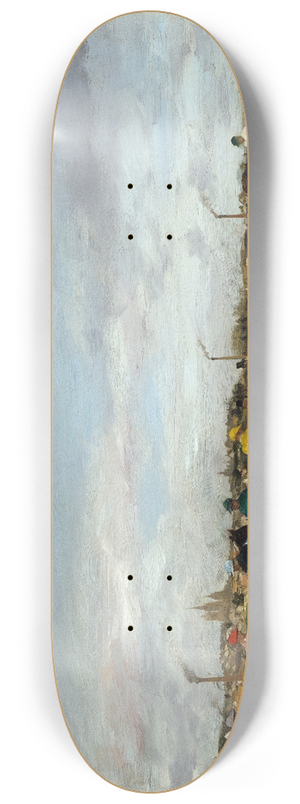 Edgar Degas - The Races 8.25 inch art skate deck