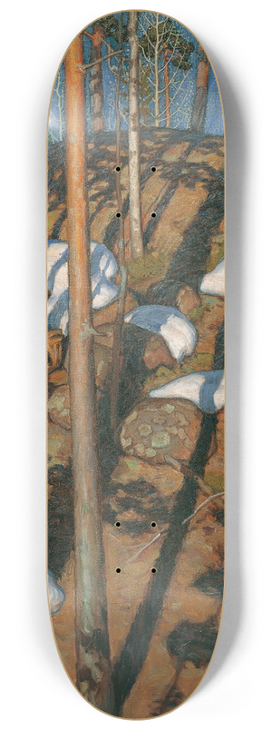 Akseli Gallen-Kallela - Frhjahr 8.25 inch art skate deck