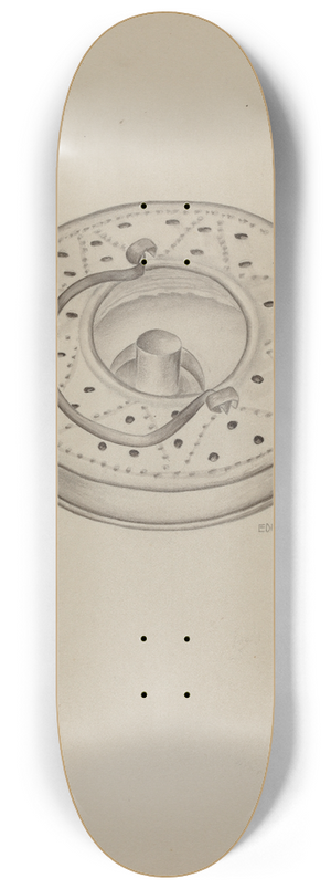 Edith Miller - Lantern 8.25 inch art skate deck