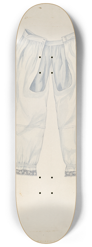 Edith Towner - Pantalette 8.25 inch art skate deck Edith Towner - Pantalette 8.25 inch art skate deck