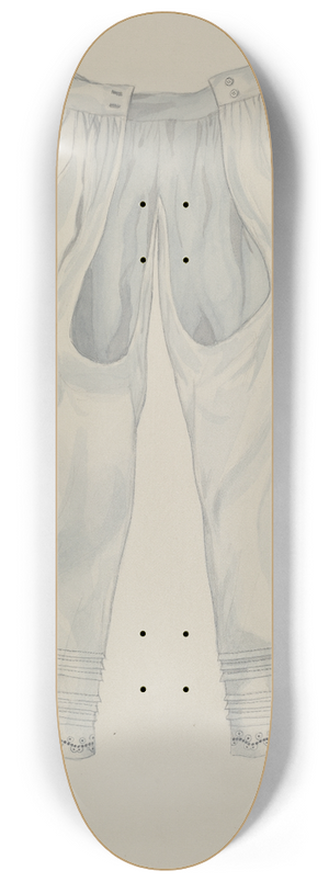 Edith Towner - Pantalette 8.25 inch art skate deck Edith Towner - Pantalette 8.25 inch art skate deck