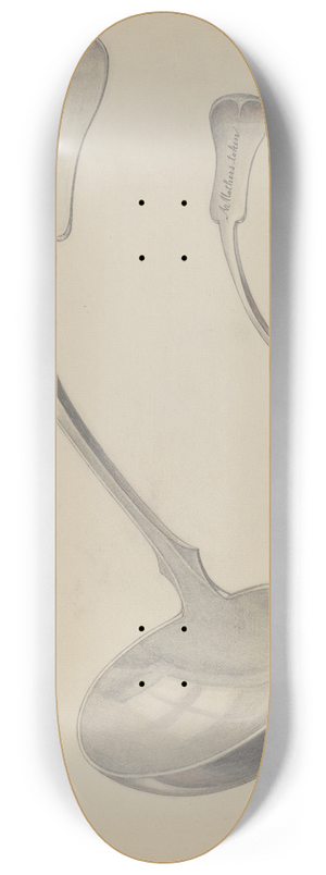 Edith Towner - Spoon 8.25 inch art skate deck