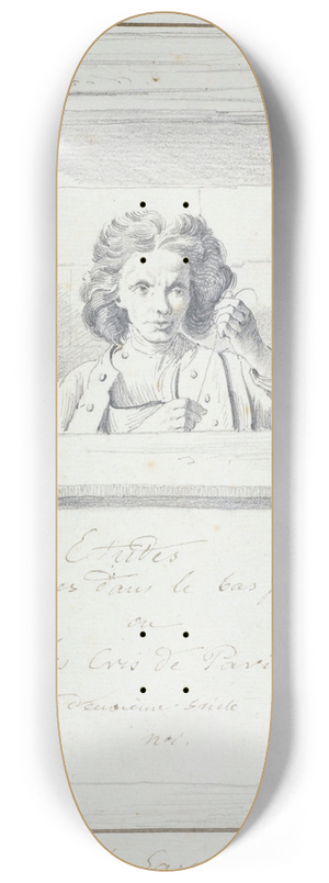 Edm Bouchardon - Le savetier 8.25 inch art skate deck