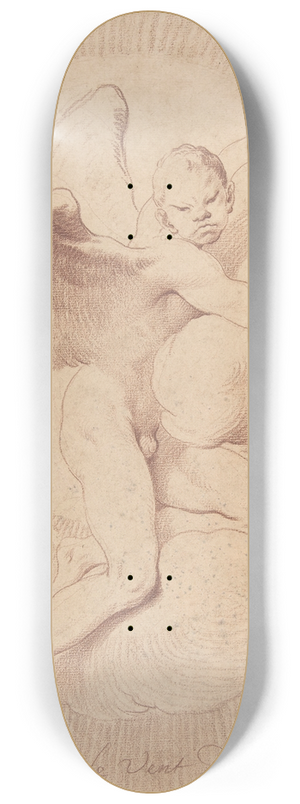 Edm Bouchardon - Le Vent dOrient 8.25 inch art skate deck