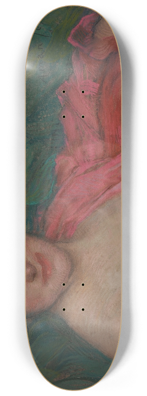 Edmond Aman-Jean - Jeunesse 8.25 inch art skate deck