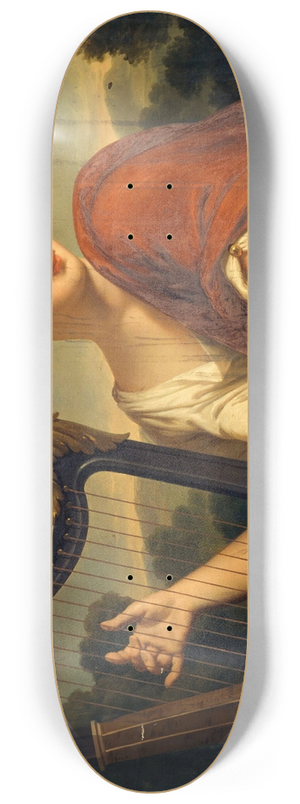 Edmond Collignon - Allgorie de la Musique 8.25 inch art skate deck