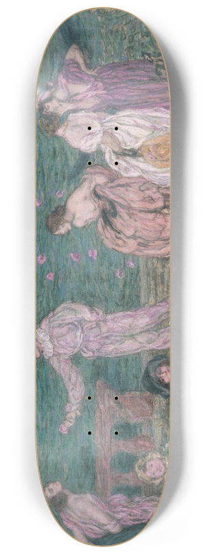Edmond Francois Aman-Jean - Festival of Venice 8.25 inch art skate deck