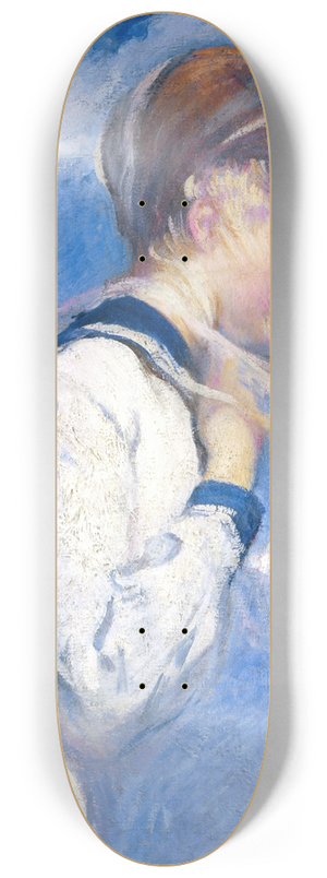 Edmund Charles Tarbell - Summer Breeze 8.25 inch art skate deck Edmund Charles Tarbell - Summer Breeze 8.25 inch art skate deck