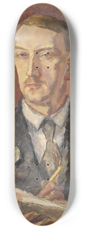 Edmund Conrad Ferdinand von Freyhold - Selbstbildnis 8.25 inch art skate deck