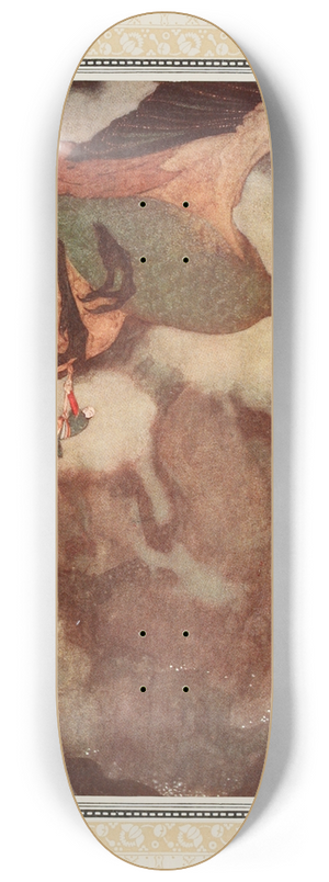 Edmund Dulac - The Episode of the Rokh 8.25 inch art skate deck Edmund Dulac - The Episode of the Rokh 8.25 inch art skate deck