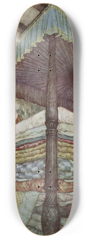 Edmund Dulac - The Real Princess Pl 1 8.25 inch art skate deck Edmund Dulac - The Real Princess Pl 1 8.25 inch art skate deck