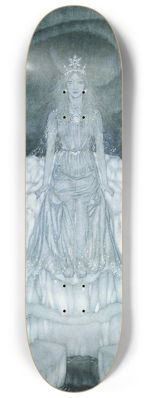Edmund Dulac - The Snow Queen Pl 7 8.25 inch art skate deck Edmund Dulac - The Snow Queen Pl 7 8.25 inch art skate deck