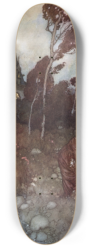 Edmund Dulac - The Winds Tale Pl 2 8.25 inch art skate deck Edmund Dulac - The Winds Tale Pl 2 8.25 inch art skate deck