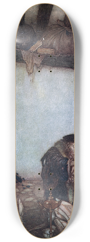 Edmund Dulac - The Winds Tale Pl 3 8.25 inch art skate deck Edmund Dulac - The Winds Tale Pl 3 8.25 inch art skate deck