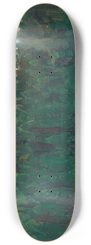 Akseli Gallen-Kallela - Lakeside Landscape 8.25 inch art skate deck