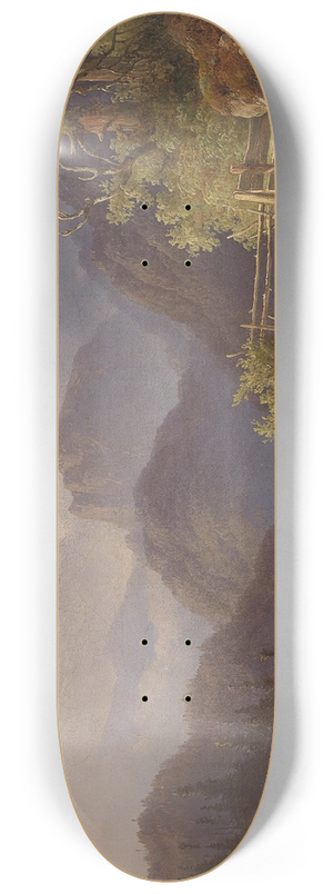 Edmund Mahlknecht - Die junge Ziegenhirtin 8.25 inch art skate deck