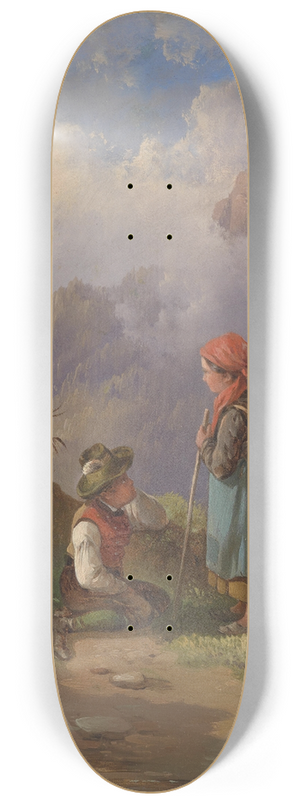 Edmund Mahlknecht - Kurze Rast 8.25 inch art skate deck