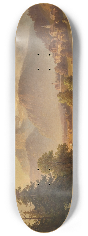 Edmund Mahlknecht - View of the Watzmann 8.25 inch art skate deck